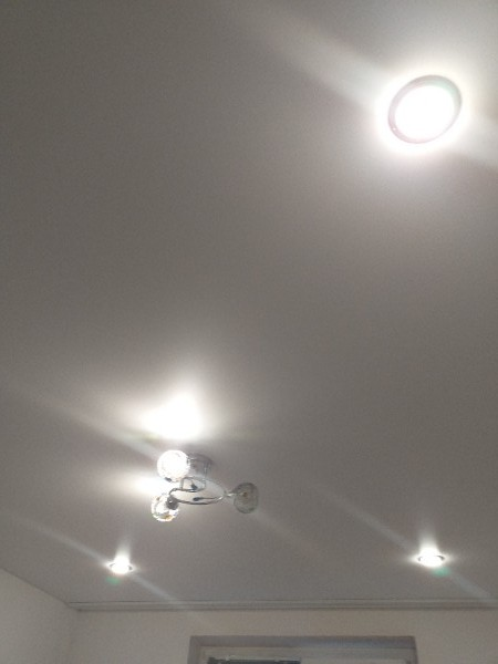 Матовый потолок в спальню 2